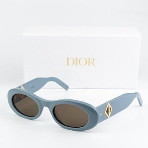 NEW Dior CD DIAMOND EDITION R11 30F0 Blue Brown Unisex Sunglasses